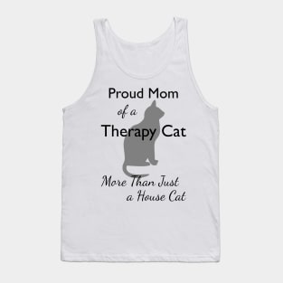 Proud Mom of a Therapy Cat Tank Top